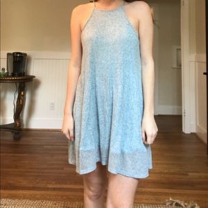 Blue dress